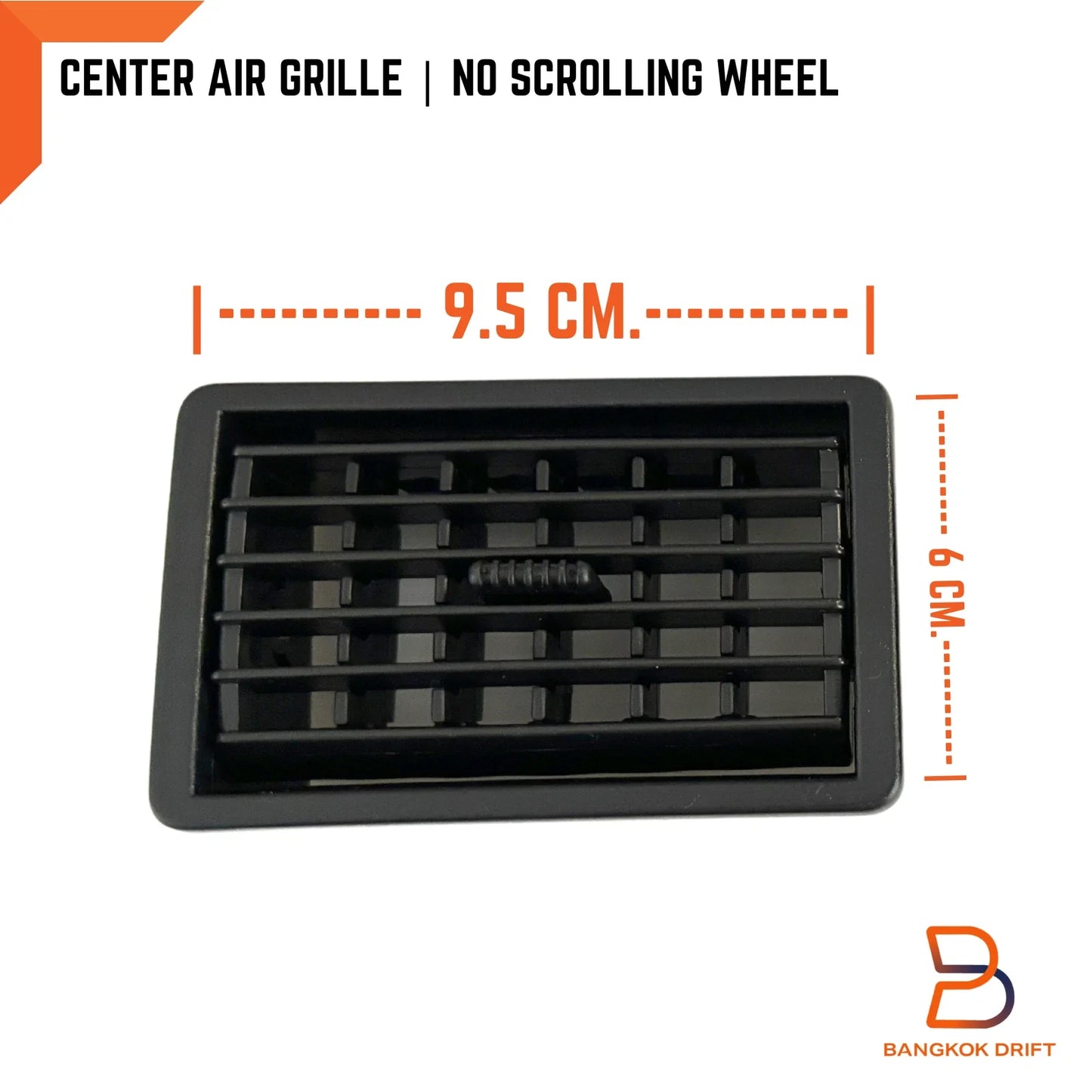AC Air Vent Set Black for Toyota Hilux Ute LN106 LN107 LN111 4Runner Surf