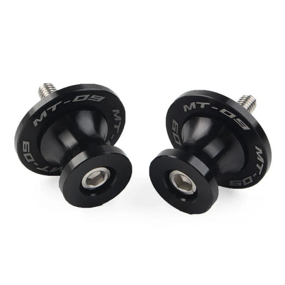 6MM Swingarm Spools Sliders for YAMAHA MT-09 FZ09 (2013-2022) Black
