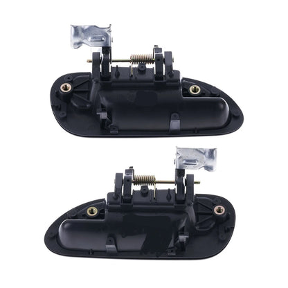 Set of 2 Outer Door Handles for Honda Accord (1998–2003) Black