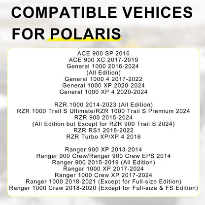Engine Cylinder Head Gasket Seal for Polaris Ranger RZR General ACE (2015–2023)