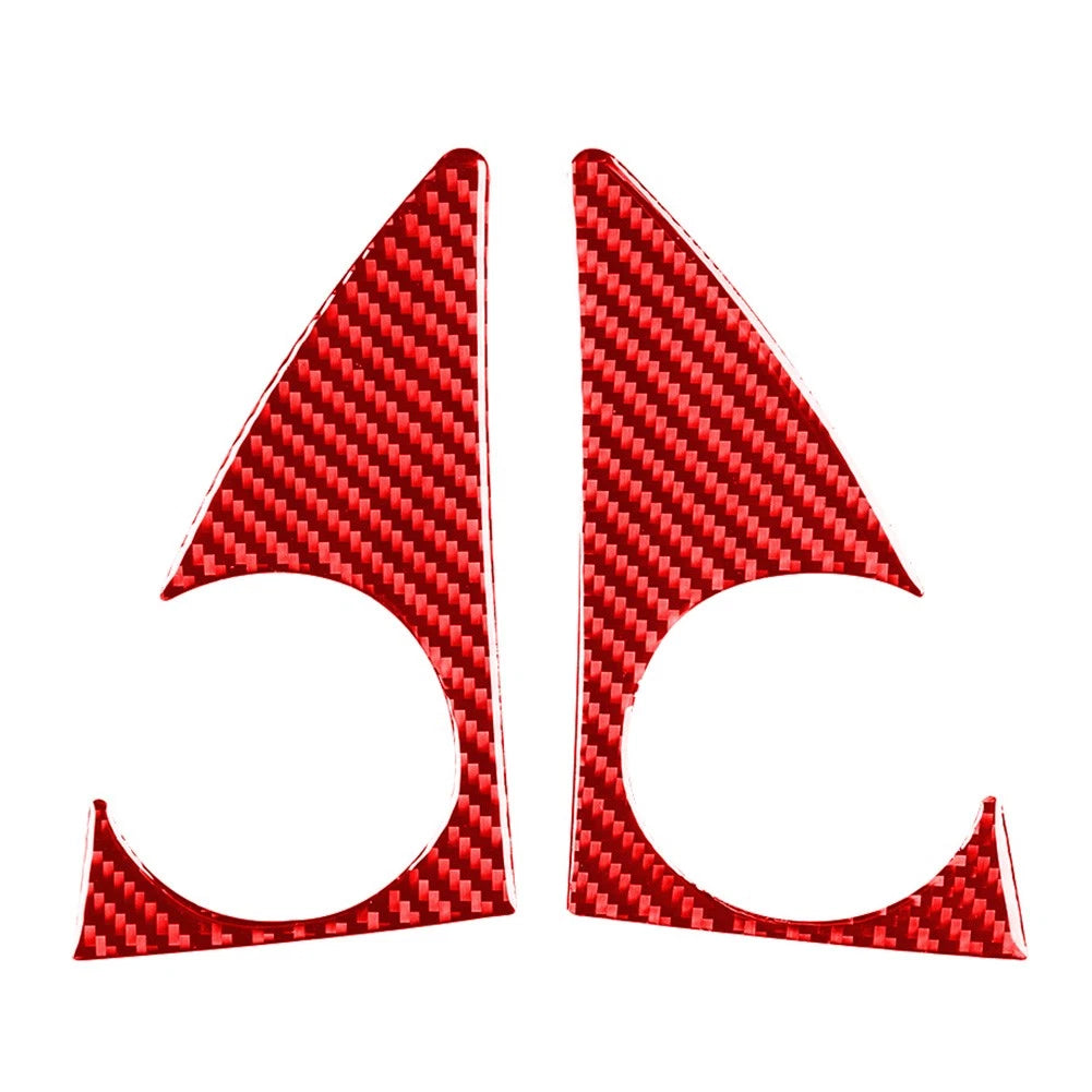 Rear Cigarette Lighter Switch Cover Trim for Toyota Tundra (2014–2021) Carbon Red