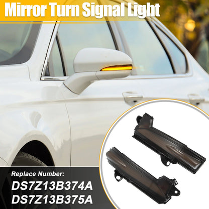 Pair LED Turn Signal Lights for Ford Fusion (2013–2020)