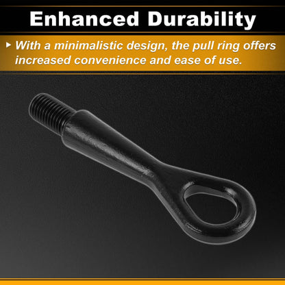 Tow Bars for Nissan Rogue (2011–2016) - Front/Rear Tow Hook, Metal, Black