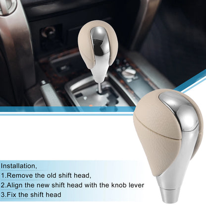 Gear Shift Knob for Lexus Toyota (Beige)
