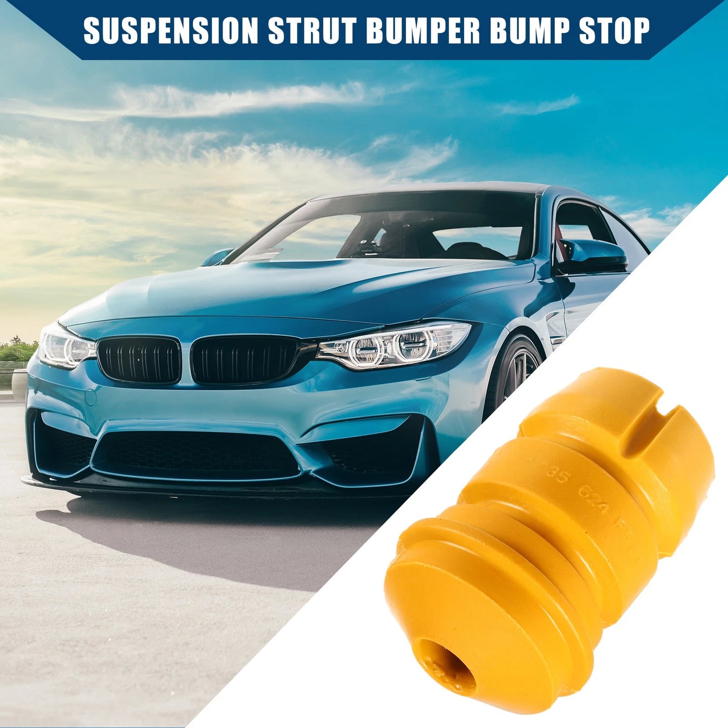 2pcs Suspension Strut Bumper No.33531135624 for BMW 525i (1989–1995)