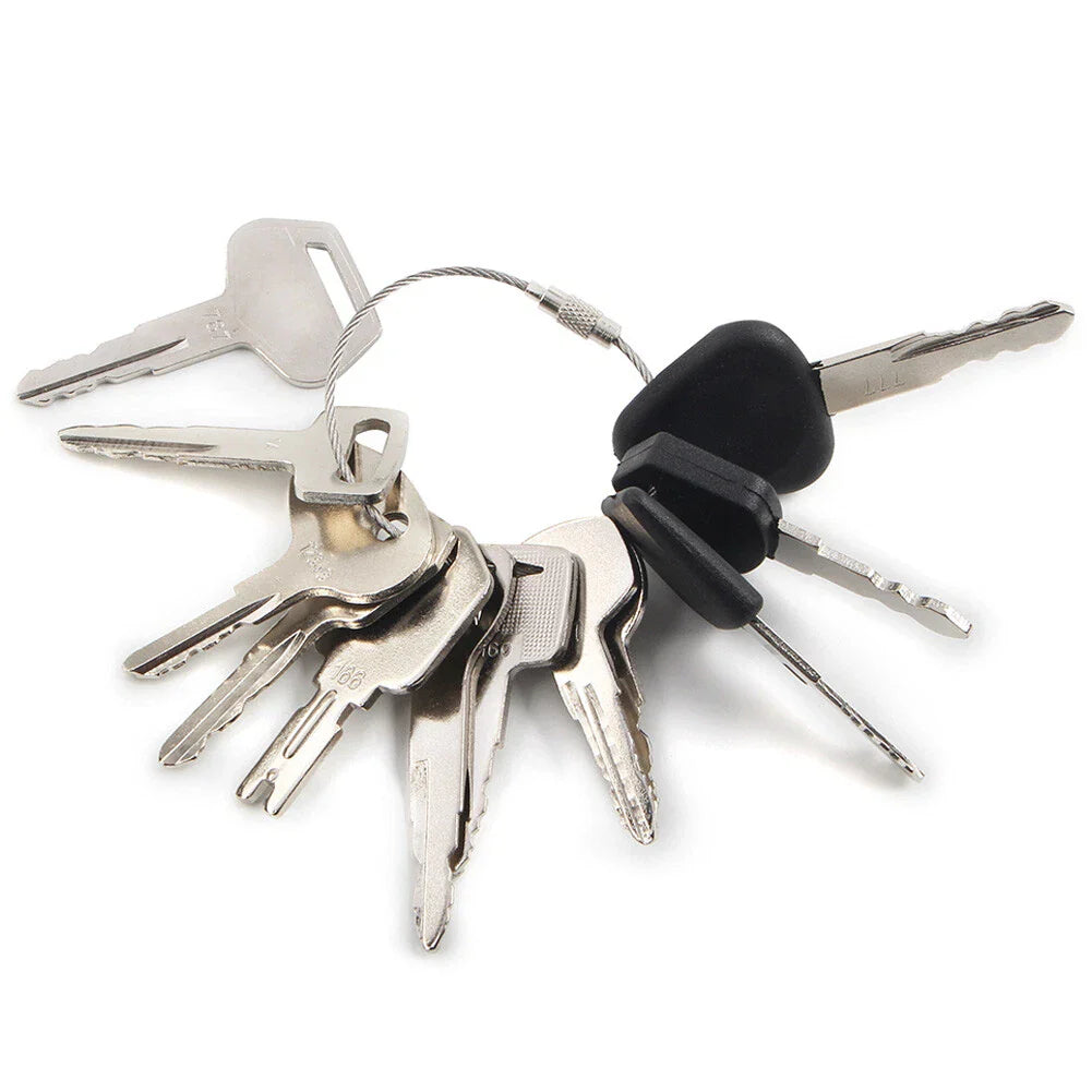 1 Forklift Keys Set for JCB, Volvo, Yale, Caterpillar