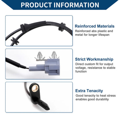 ABS Wheel Speed Sensor for Nissan Frontier (2005–2021) No. 47900EA015/479009CA6A