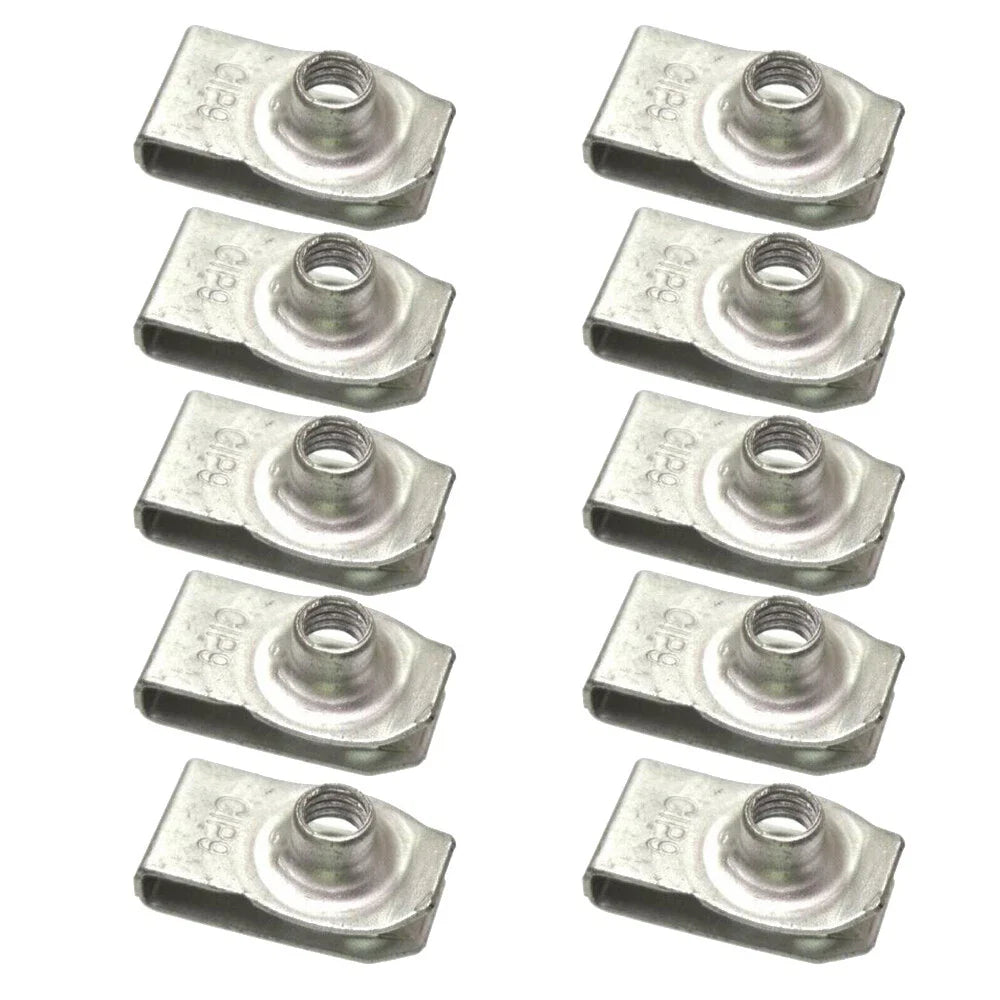 10 x U Nut for Chrysler, Ford, Jeep Radiator Condenser