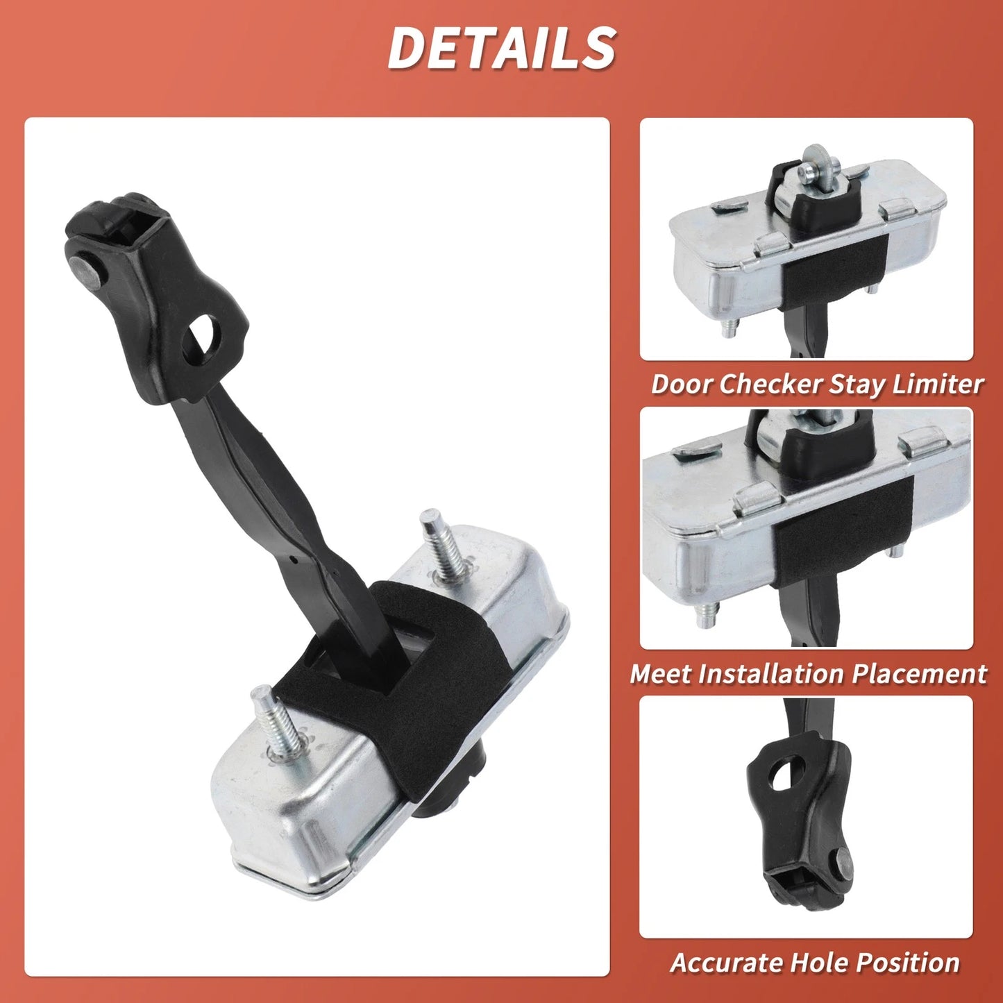 Right Front Door Check Strap for Toyota Highlander (2007–2013) No.6861048040