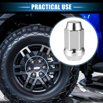5pcs Wheel Lug Nuts for Ford Explorer, Lincoln MKS (1/2-20)