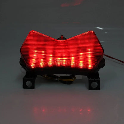 LED Tail Light Turn Signal for Kawasaki Z750 ZX6R 2003-2006 Smoke
