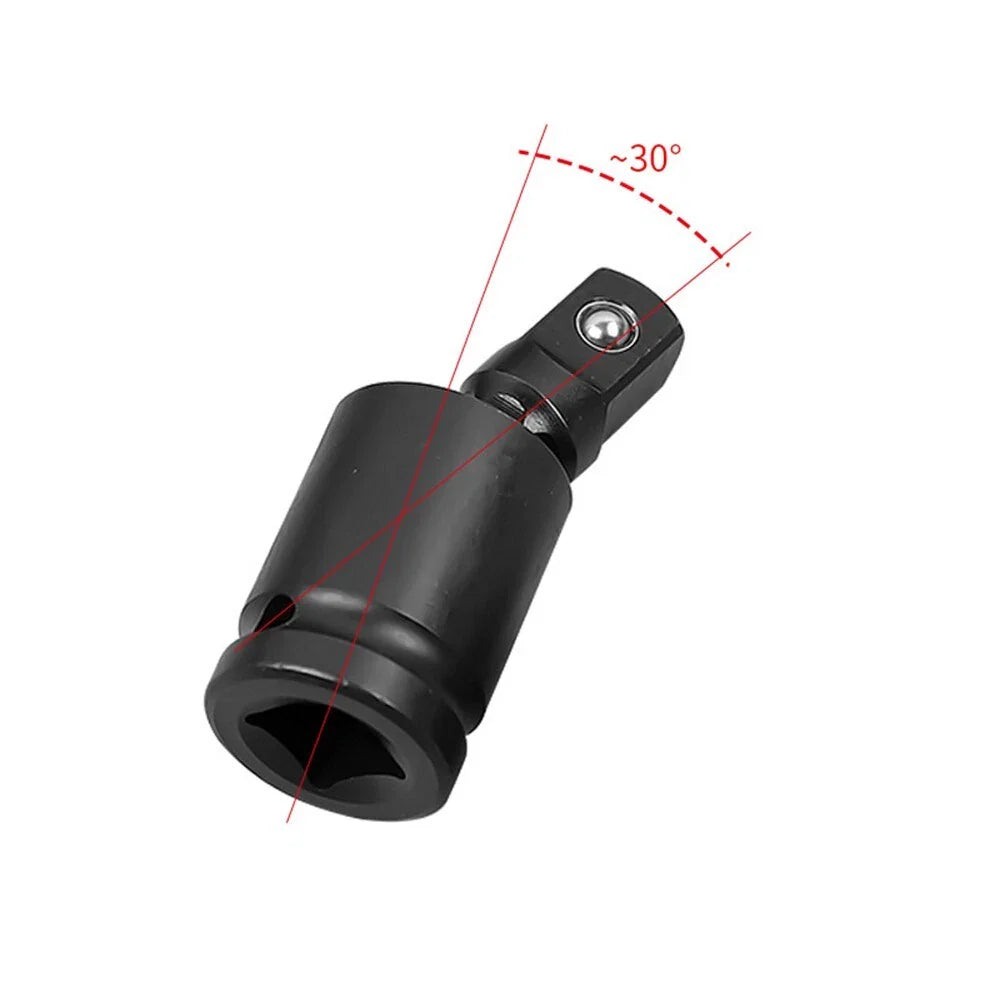 1/2 3/8 1/4 Drive Socket Joint Set Swivel Extension for Automotive Tool