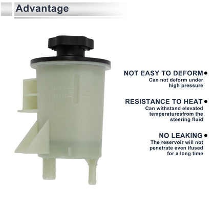 Power Steering Reservoir for Ford F-150 (2004–2008) No. 5L3Z3A697AA Beige