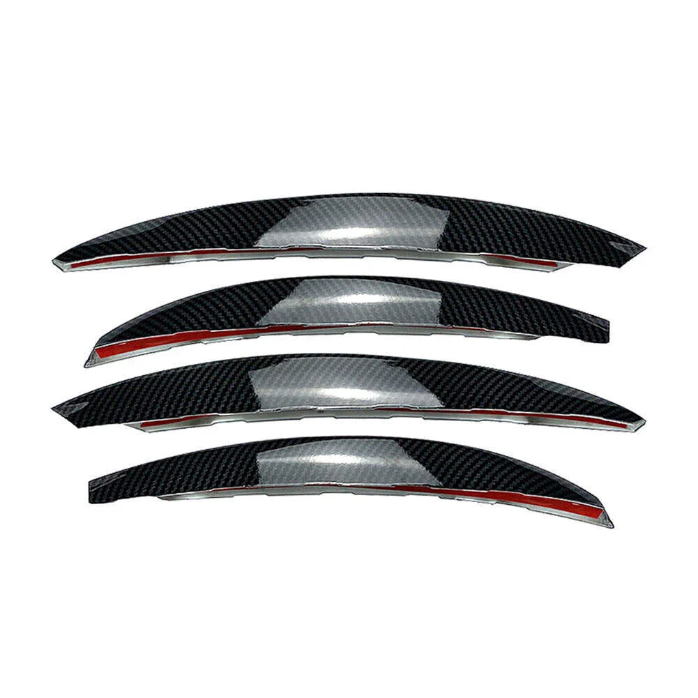 Front Bumper Splitter Fins Spoiler Canards for Mercedes Benz C-Class (2022-2023)