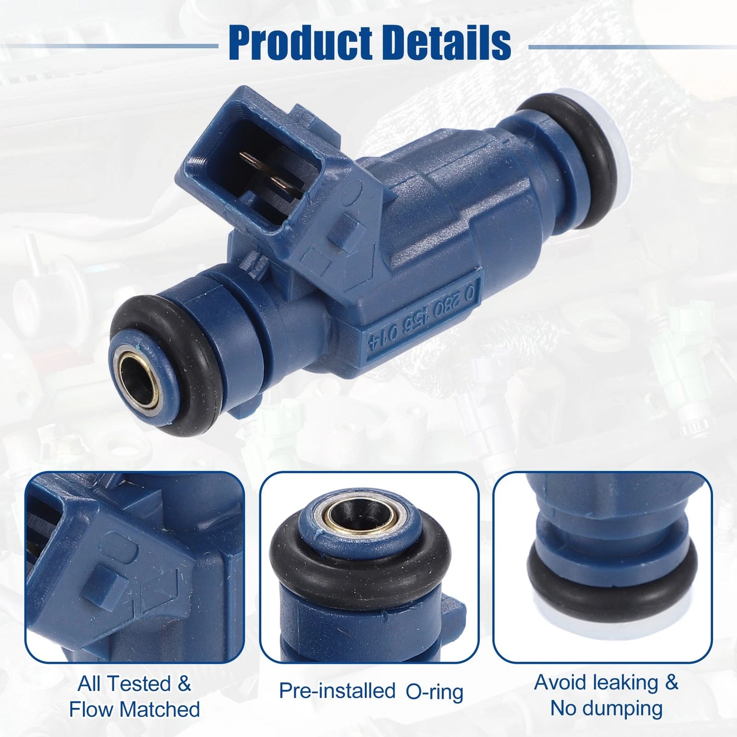 Fuel Injector Nozzle for Mercedes-Benz C240 C320 (2001–2005)