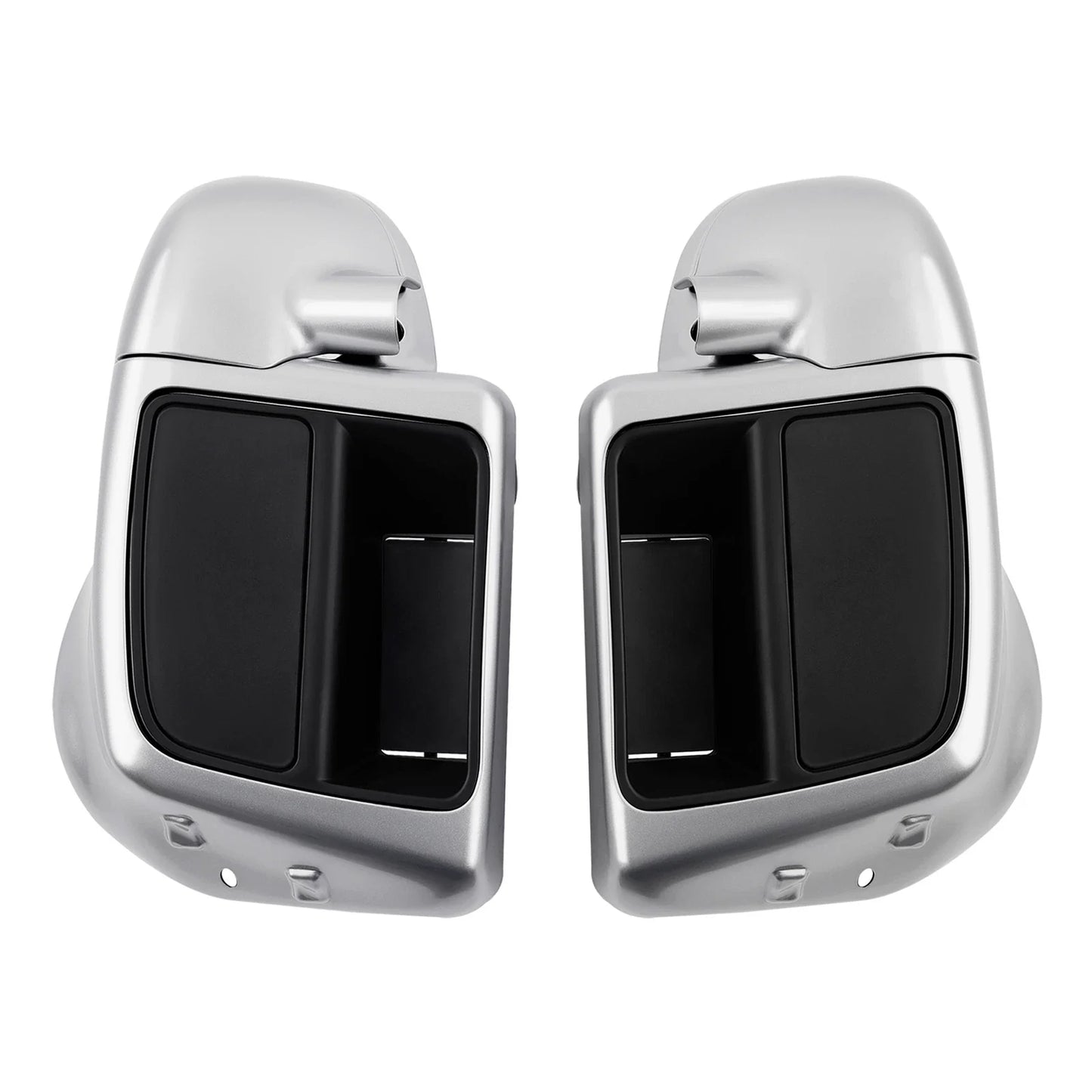 Lower Vented Fairings for Harley Street Glide (2014-2023) Silver Pearl