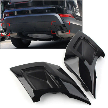 Black Tail Exhaust Covers for Land Rover Discovery (2017-2021)