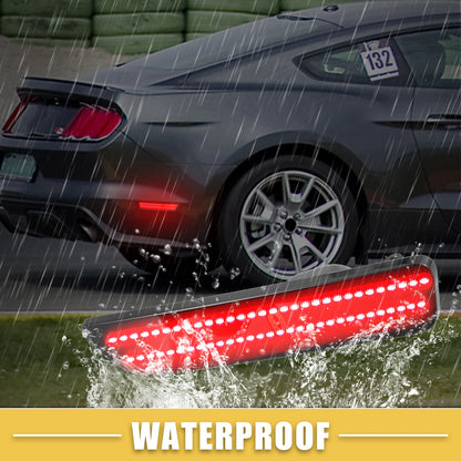 Pair Rear LED Side Marker Light for Ford (2004–2008) 4R3Z-15A201-BA
