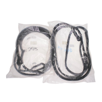 Set of 2 Rear Door Weatherstrip Seals for Mercedes-Benz W201 190 (1982–1993)