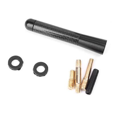 3'' Carbon Fiber Aluminum Screw Radio Short Antenna for Audi