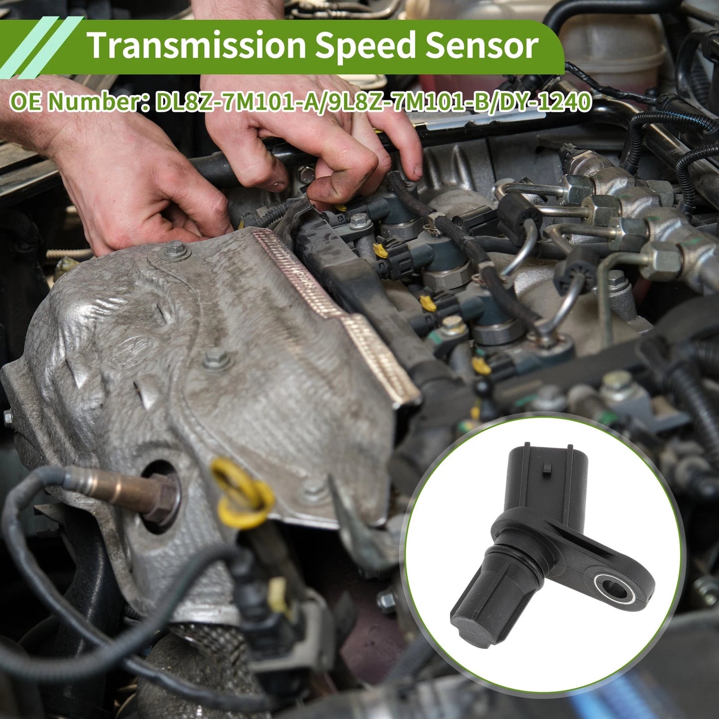 1 Pc Transmission Speed Sensor No.DL8Z-7M101-A for Ford Edge (2012–2018)