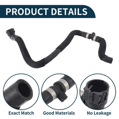 Radiator Hose for Audi A6 (2006–2011) 4F0819373G/4F0819373B Rubber