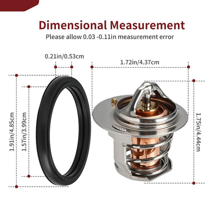 Thermostat with O-Ring for Kawasaki Mule 1000 (2016–2024)