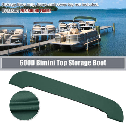 Bimini Top Storage Boot for Boat (97"-103" W) 600D Marine Grade Polyester