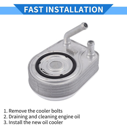 Engine Oil Cooler with Seals for Hyundai Tucson, Kona (2018-2023)
