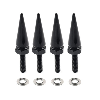 Spike Bolts for Harley Road Glide Windshield 2015-2023 Aluminum Black