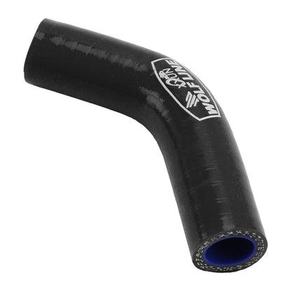 Silicone Radiator Coolant Hose for Honda CRF250R CRF250RX (2022–2025) Black