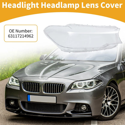 1 Pc Front Right Headlight Lens Cover for BMW 5 Series (2017-2018)