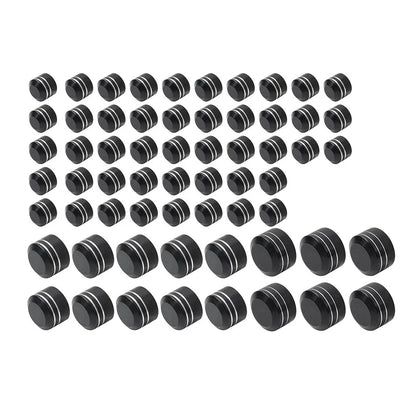 62X Engine Bolt Caps Cover Kit for Harley Road King Street Glide (2007-2016)