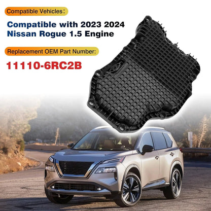 Oil Pan With Gasket for Nissan Rogue (2020–2024)