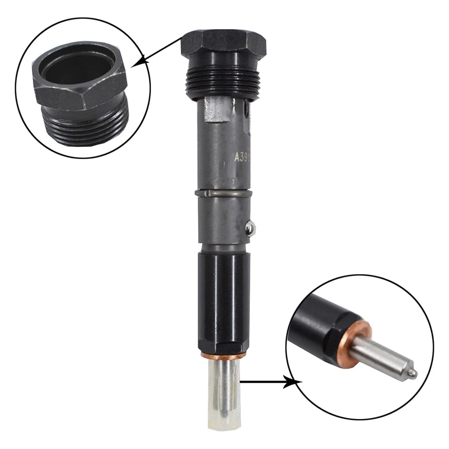 Fuel Injector for Dodge Cummins 5.9L 12V (1989–1993) 0432131837 3919350