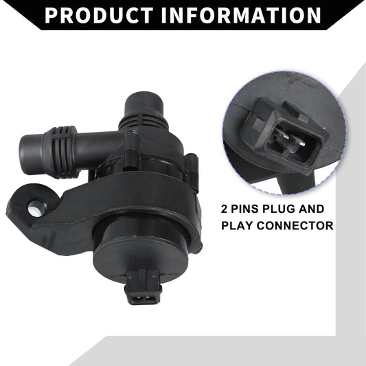 Auxiliary Cooling Water Pump for BMW 745i Base Sedan 4-Door (2002 - 2005)