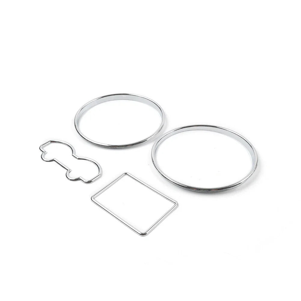 Speedometer Gauge Dial Trim Rings for VW Golf MK4, Passat B5, T4, Jetta 4 (1997-2006)