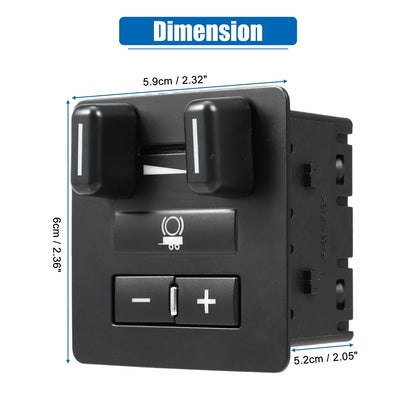 Trailer Brake Control Switch Assembly for Chevy Silverado, Tahoe, GMC (2007-2014)