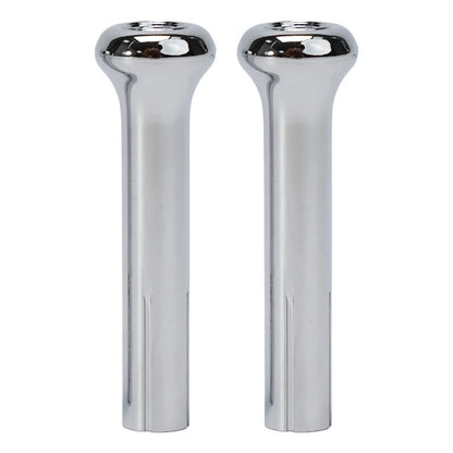 2 x Door Lock Knobs Chrome for Chevrolet Buick Pontiac (1971–1988)