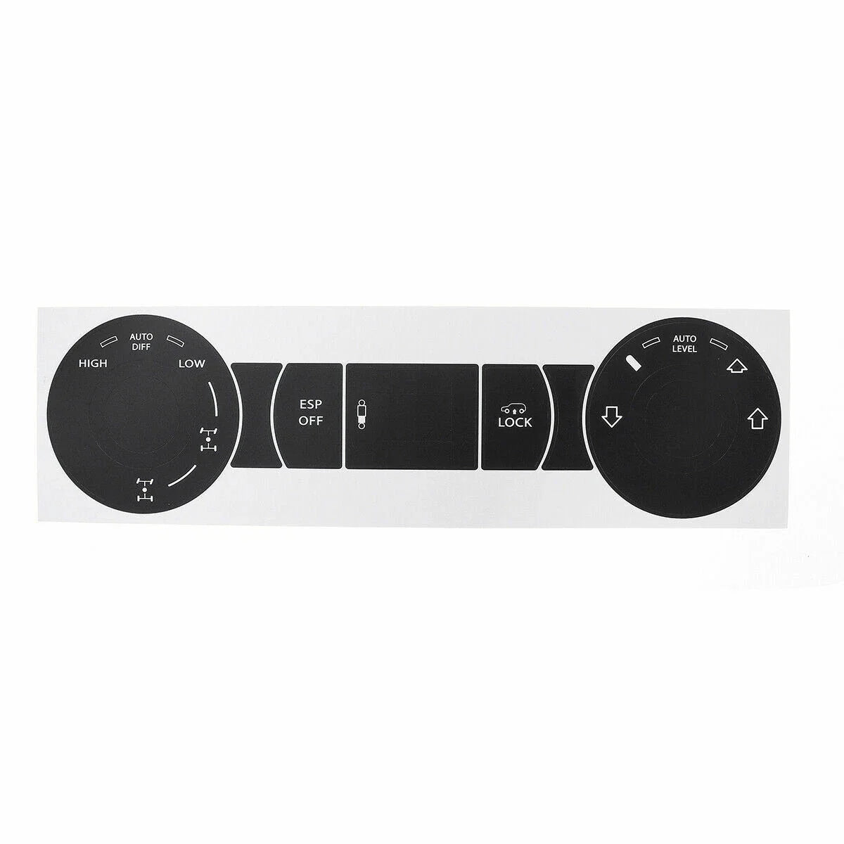 Button decals/stickers for VW TOUAREG (2004–2009)