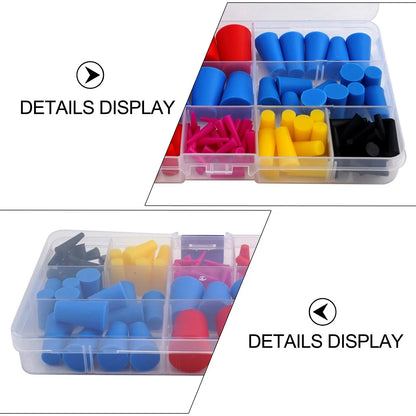 100 Pcs High Temperature Silicone Cone Assortment