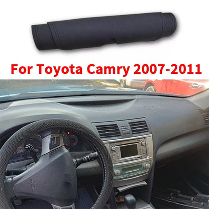 Leather Dashboard Cover Pad Mat for Toyota Camry (2007–2011)