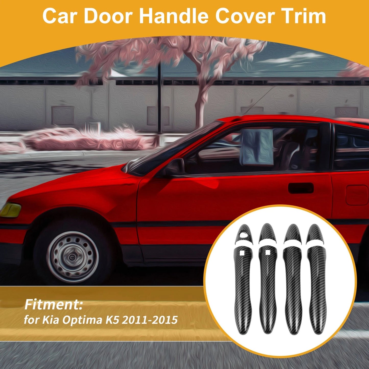 Set of 1 Door Handle Cover Trim for Kia Optima K5 (2011–2020)