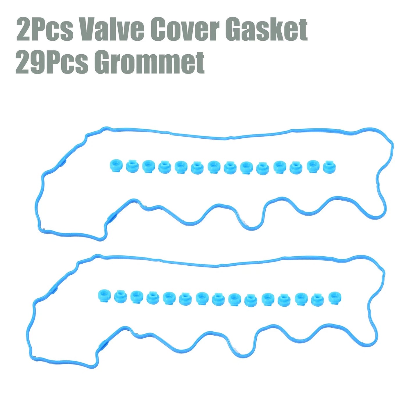 Set of 1 Valve Cover Gasket for Ford Mustang (2007–2010) VS50687R Rubber Blue