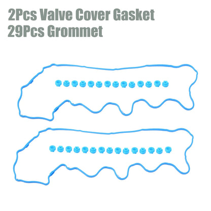Set of 1 Valve Cover Gasket for Ford Mustang (2007–2010) VS50687R Rubber Blue