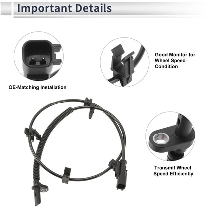 ABS Wheel Speed Sensor for Chevrolet Traverse (2009–2017) Rear Left/Right