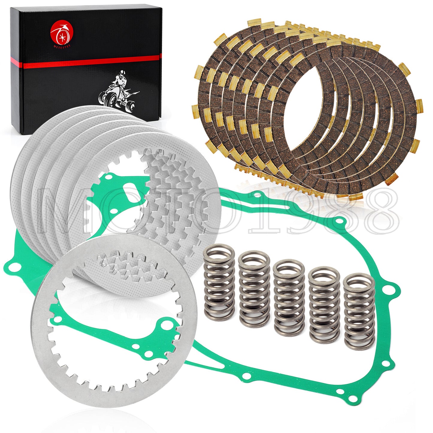 Clutch Friction Plates Kit & Gasket for Yamaha V Star 650 (1998–2016)