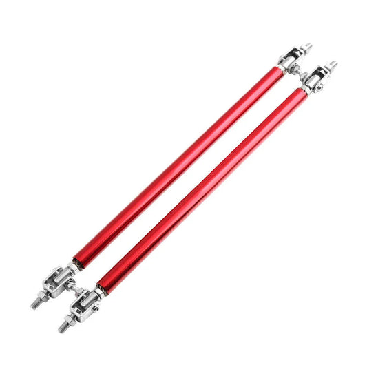 Adjustable Front Bumper Lip Splitter Strut Rod Tie Support Bar for Universal (N/A)