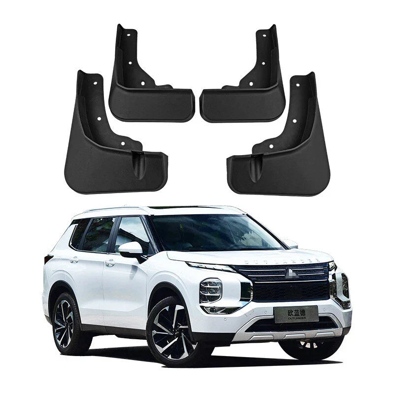 4x Mud Flaps Splash Guards Fender for Mitsubishi Outlander (2023–2024)