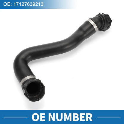 Radiator Hose No. 17127639213 for BMW F26 X4 XDrive28i (2015–2018) Rubber